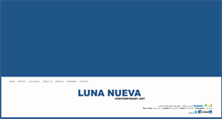 Desktop Screenshot of lunanuevagallery.com